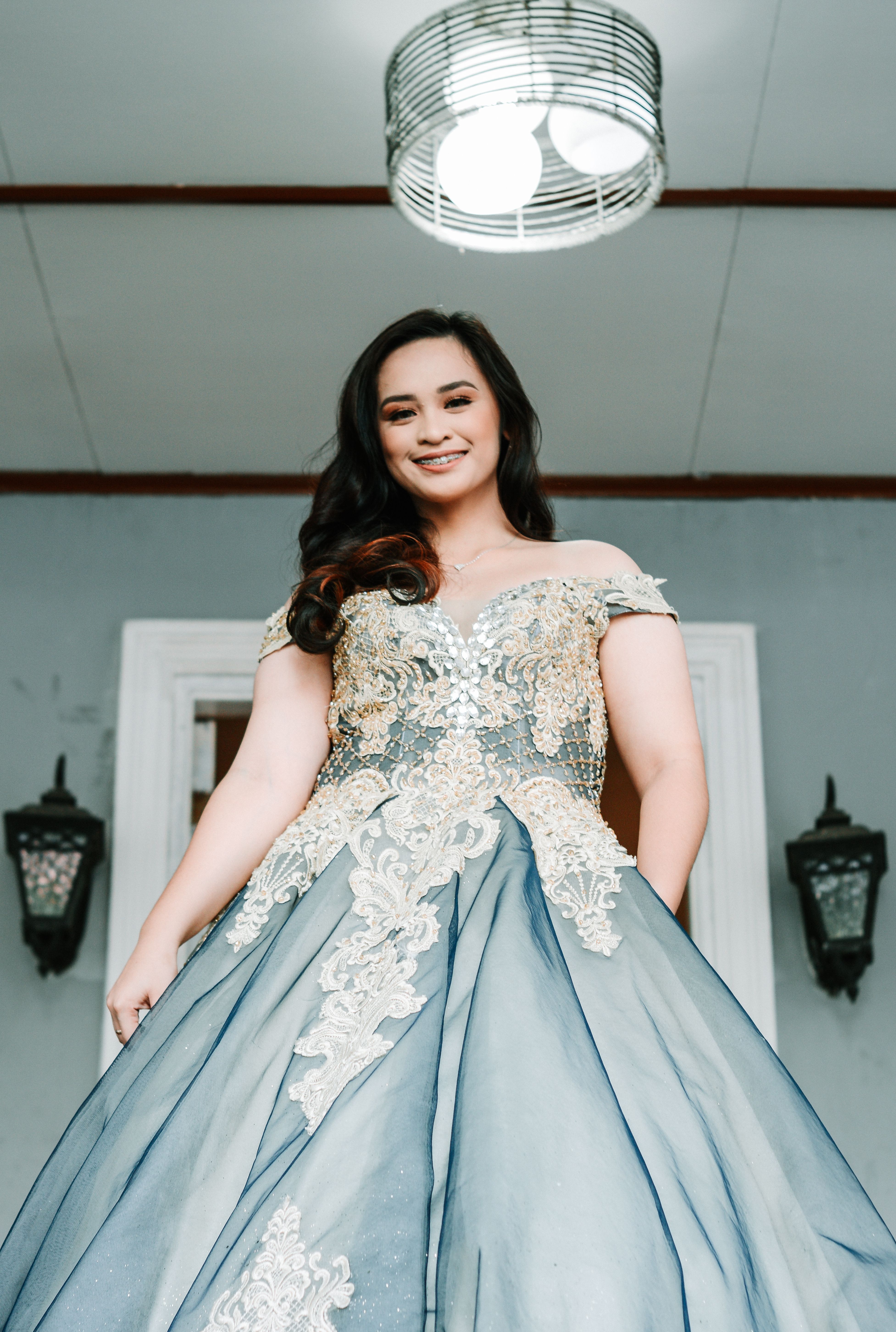 Beautiful Woman Wearing Her Ball Gown · Free Stock Photo