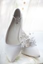A Beautiful White Stilettos