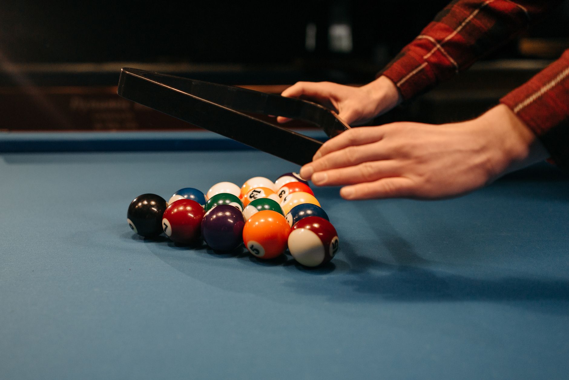 Snooker on a quiet afternoon