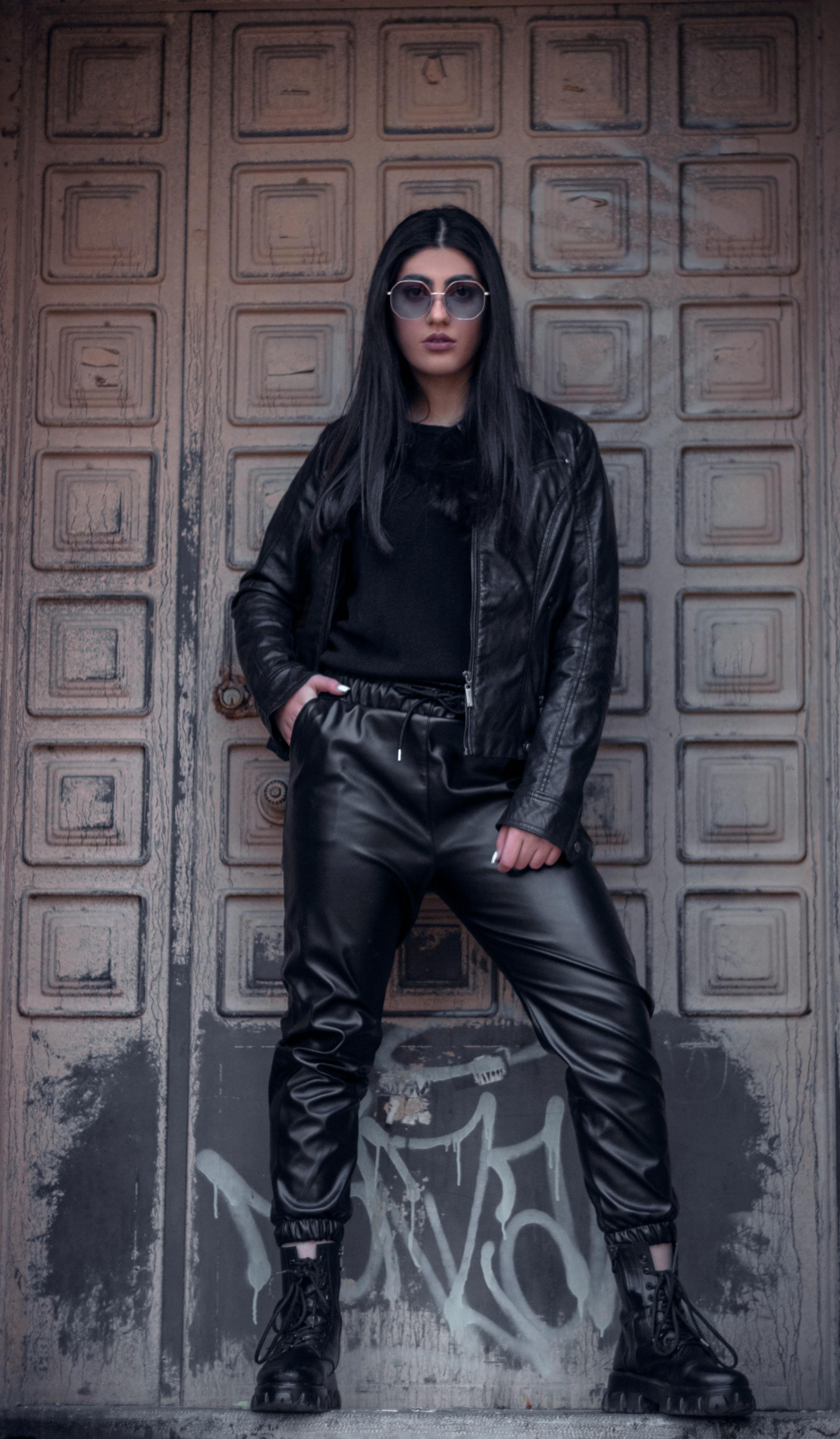 Leather jacket And Leather Pant Outfits For Women Leather clothing  Leather  Pant Outfits For Women  Leather clothing Leather jacket Leather Pant  Outfits