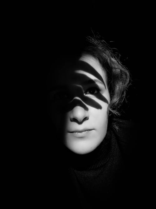 Monochrome Portrait of a Woman 