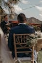 A Minister Officiating a Wedding Ceremony
