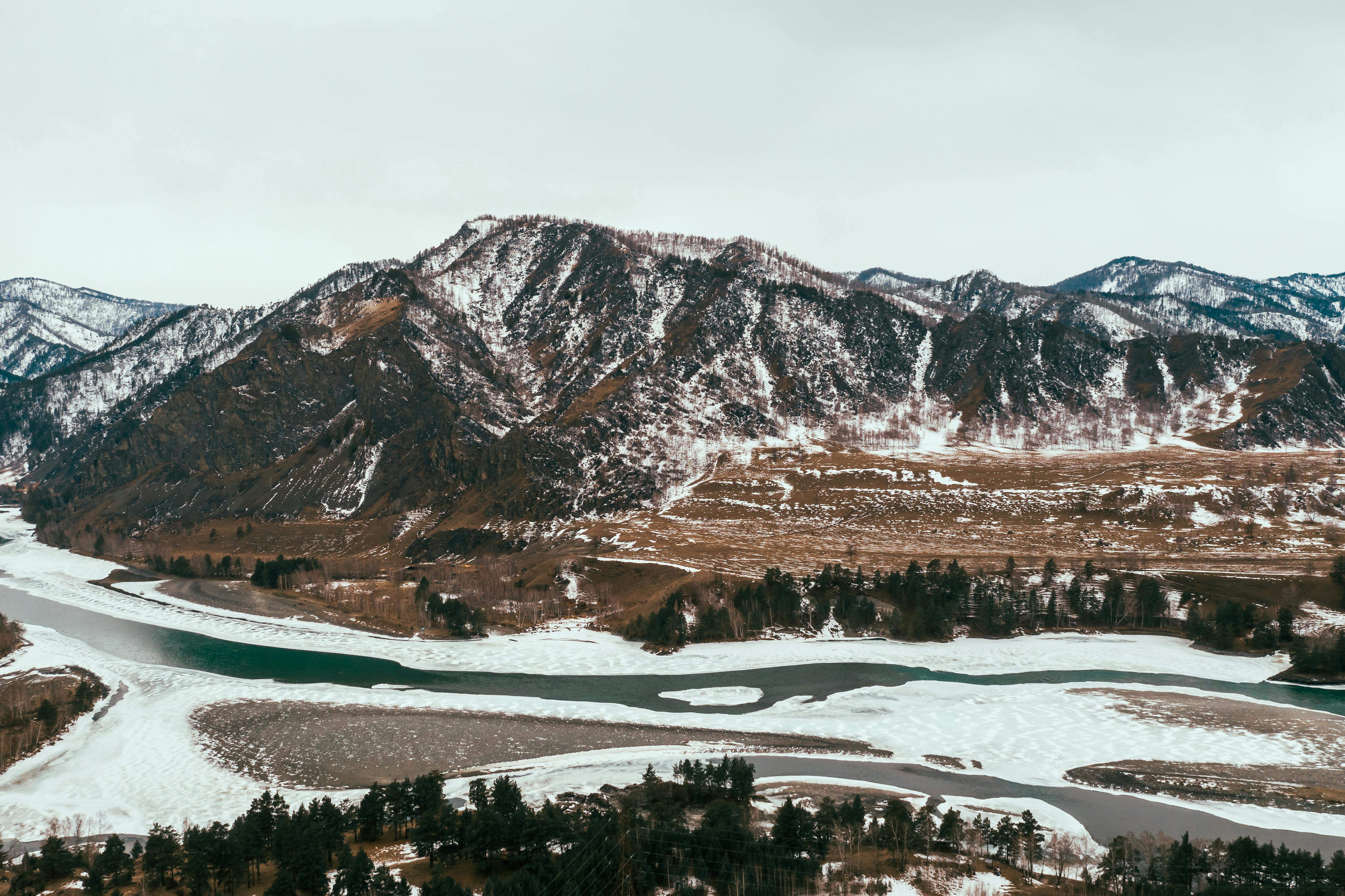 Snow Covered Mountain