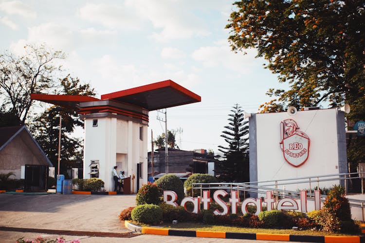 Building Of Batangas University In Street