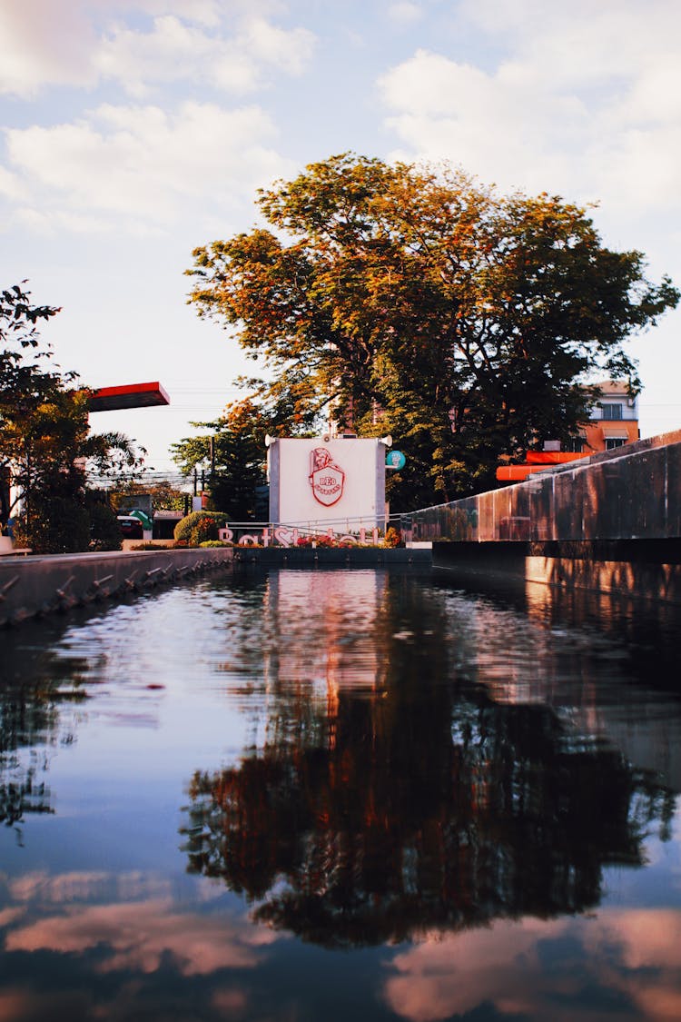 Water Near Batangas University On Street