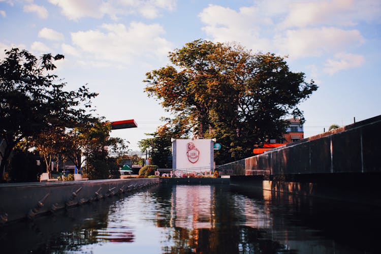 Water Near Batangas State University On Street