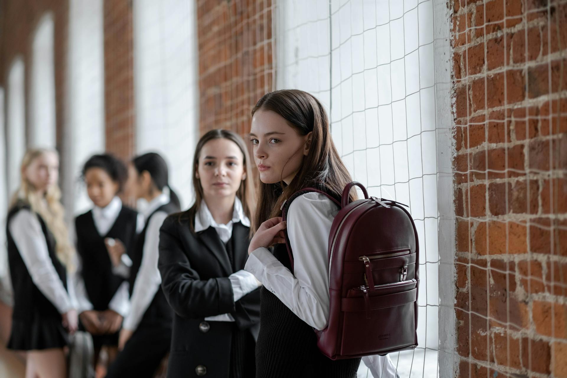 Group of Students in Their Uniform