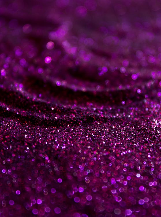 Free stock photo of glitter, purple glitter