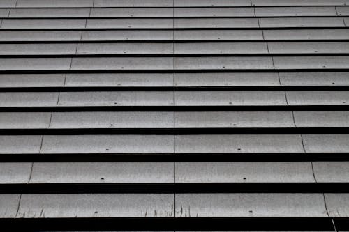 Horizontal Lines Pattern on a Gray Surface
