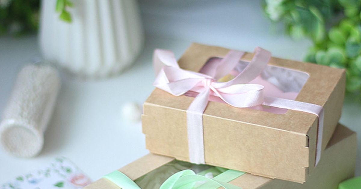 Gift boxes wrapped with ribbons