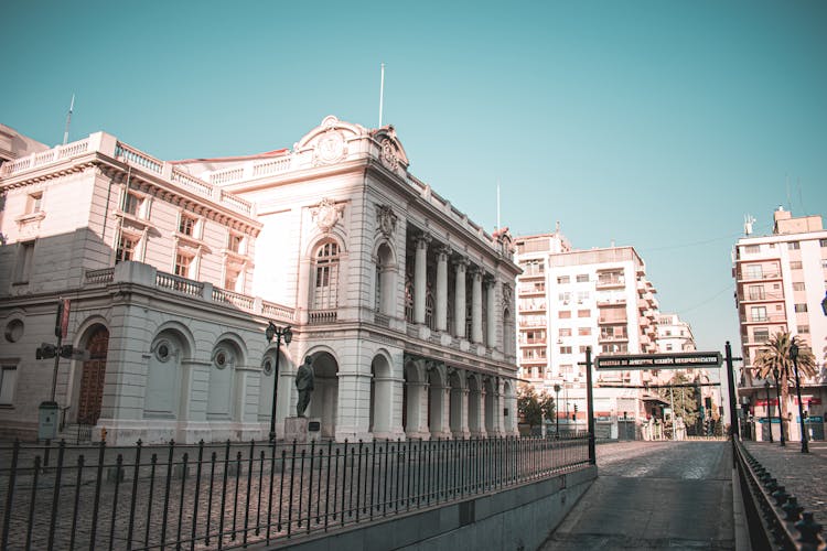 The Municipal Theatre Of Santiago In Chile
