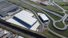 A Drone Shot of Roads and Buildings