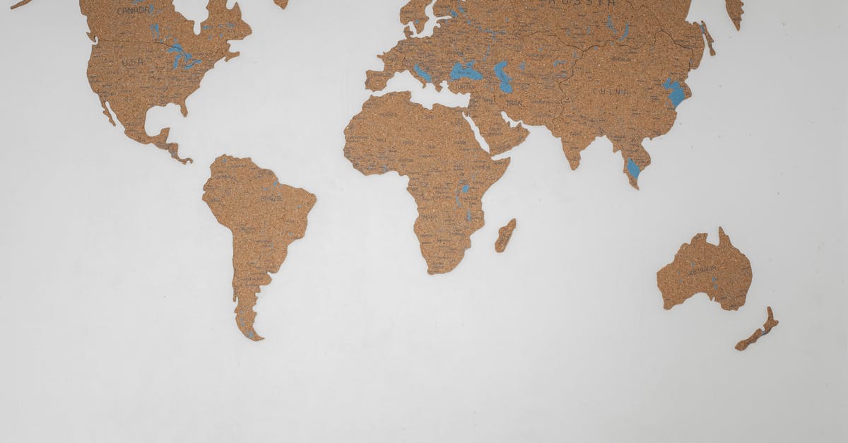 How to make a map of the world