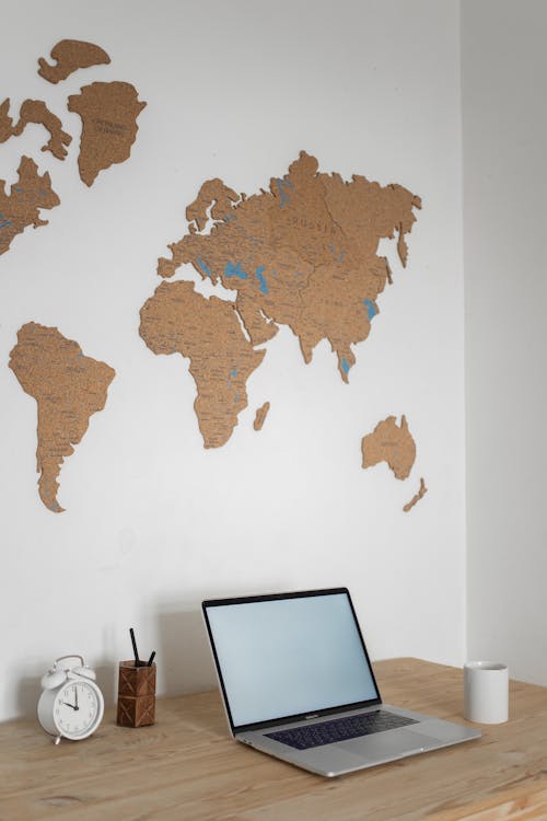 A World Map on the Wall