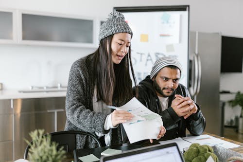 Photo of Woman Presenting Ideas