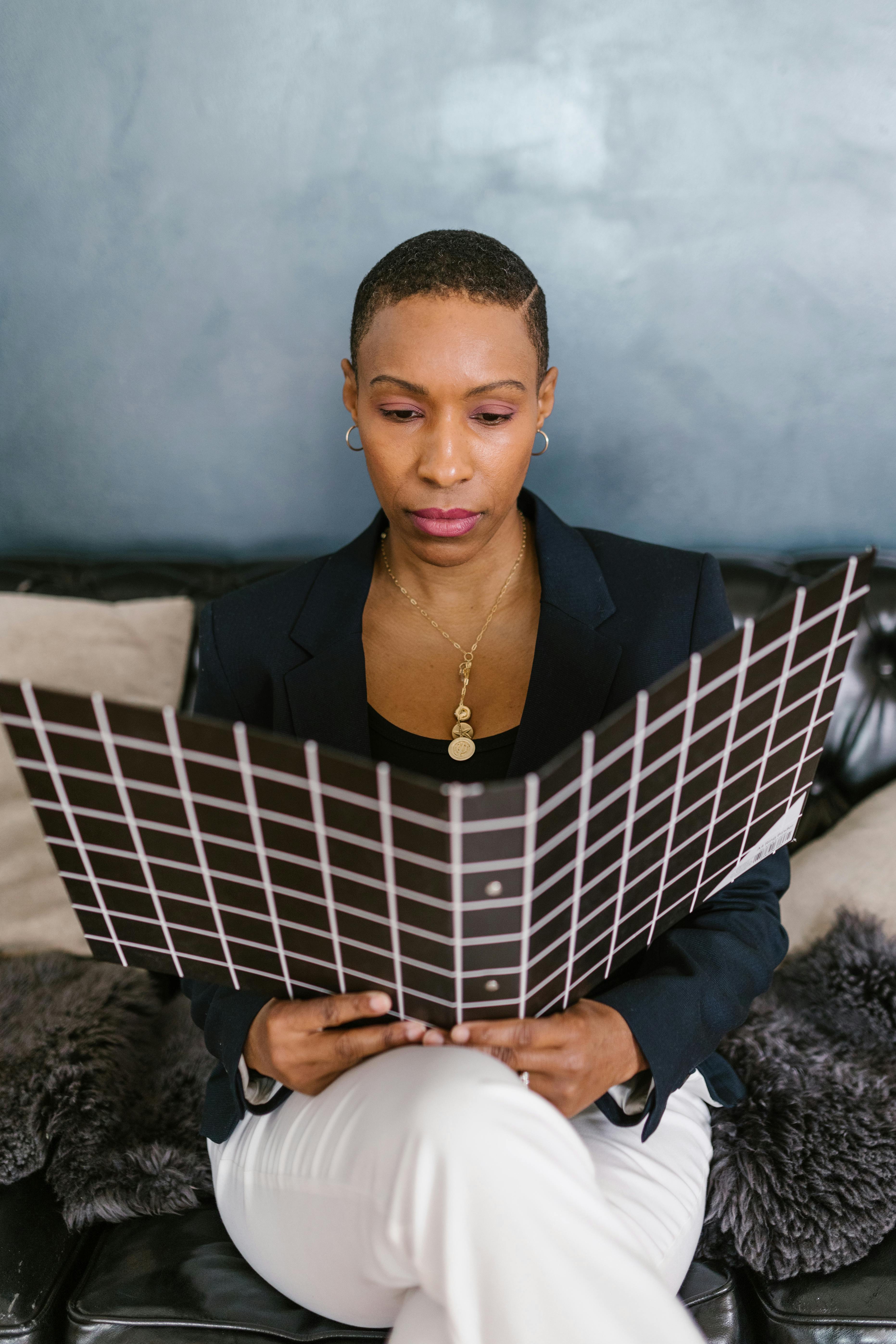 marketing people woman exit