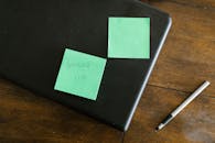 Sticky Notes on a Laptop