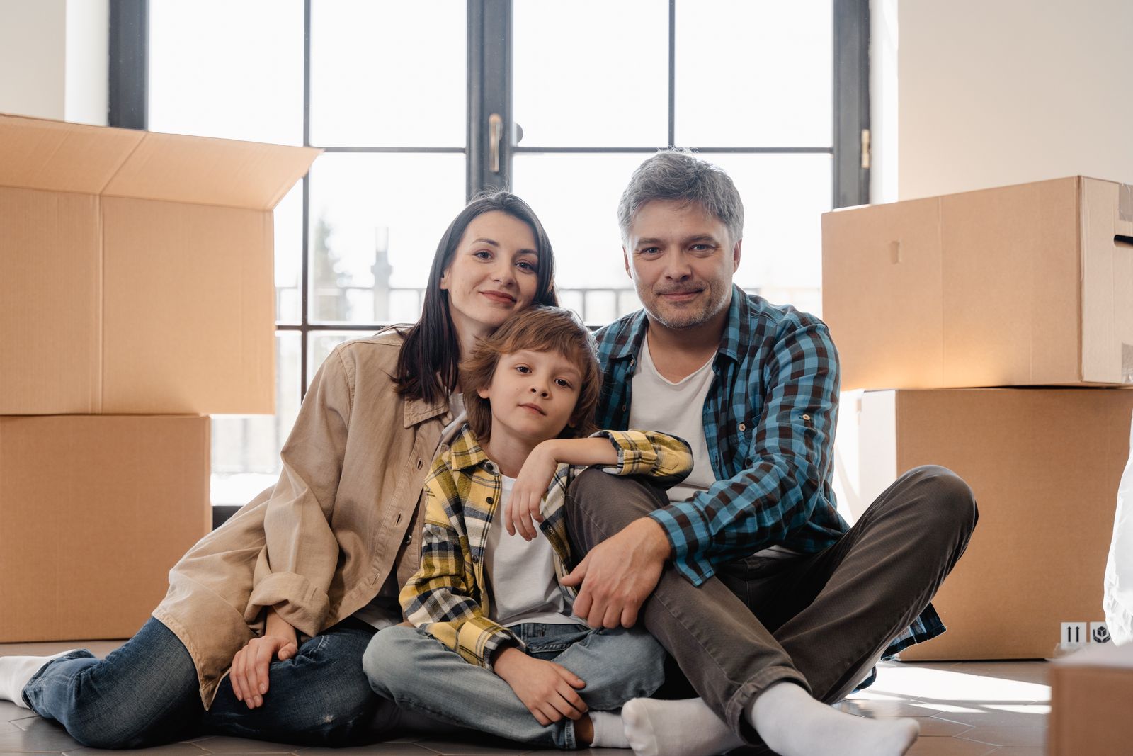 Ankara evinde mutlu aile