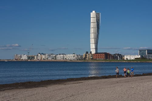 Free The Turning Torso Building in Malmo Sweden Stock Photo