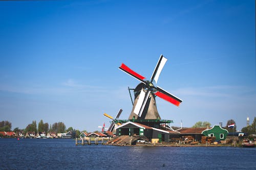 Free stock photo of windmill