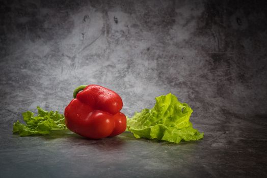 Fresh pepper Capsicum organic (Red)