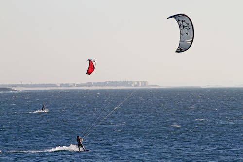 คลังภาพถ่ายฟรี ของ kiteboarding, กลางแจ้ง, การผจญภัย
