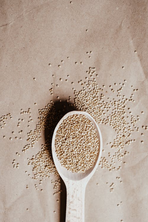 White Rice on Stainless Steel Bowl · Free Stock Photo