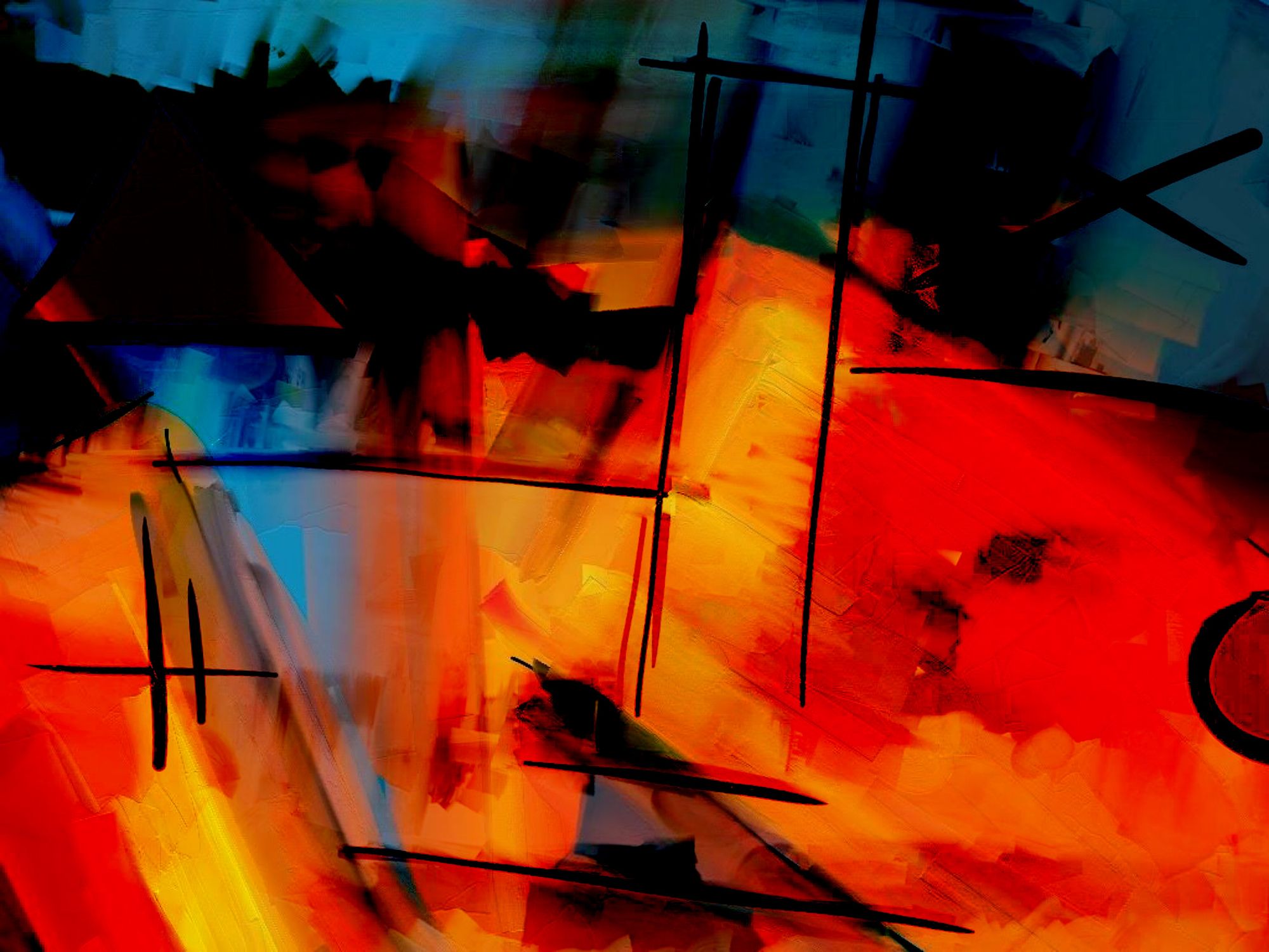 A Creative Abstract Artwork · Free Stock Photo