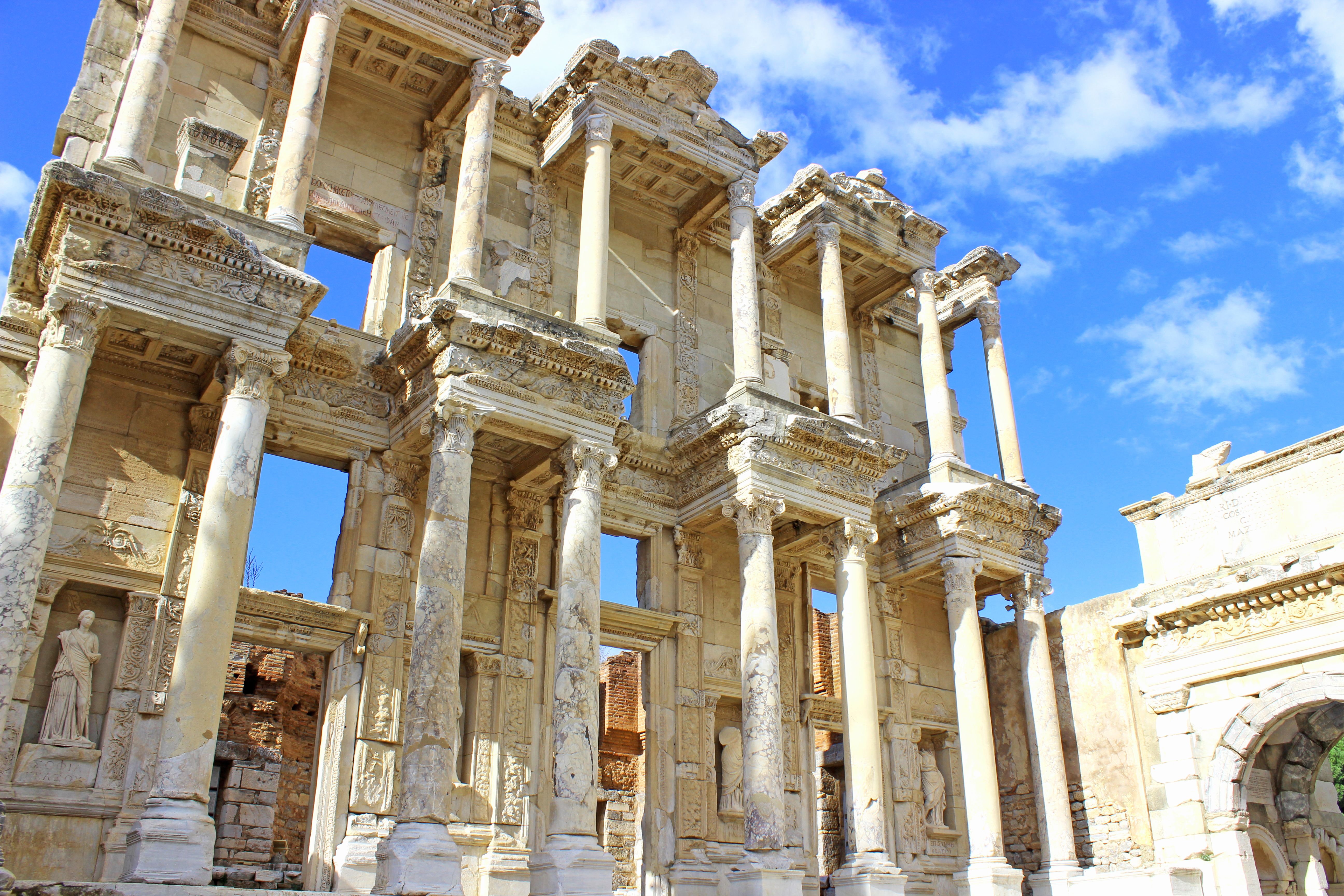 Izmir Turkey, Selcuk tourism, Ephesus ruins - Detail