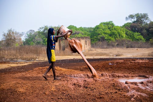 Immagine gratuita di acqua sporca, africano, campo