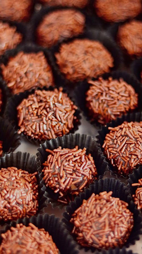 Free Chocolate Cupcakes Stock Photo