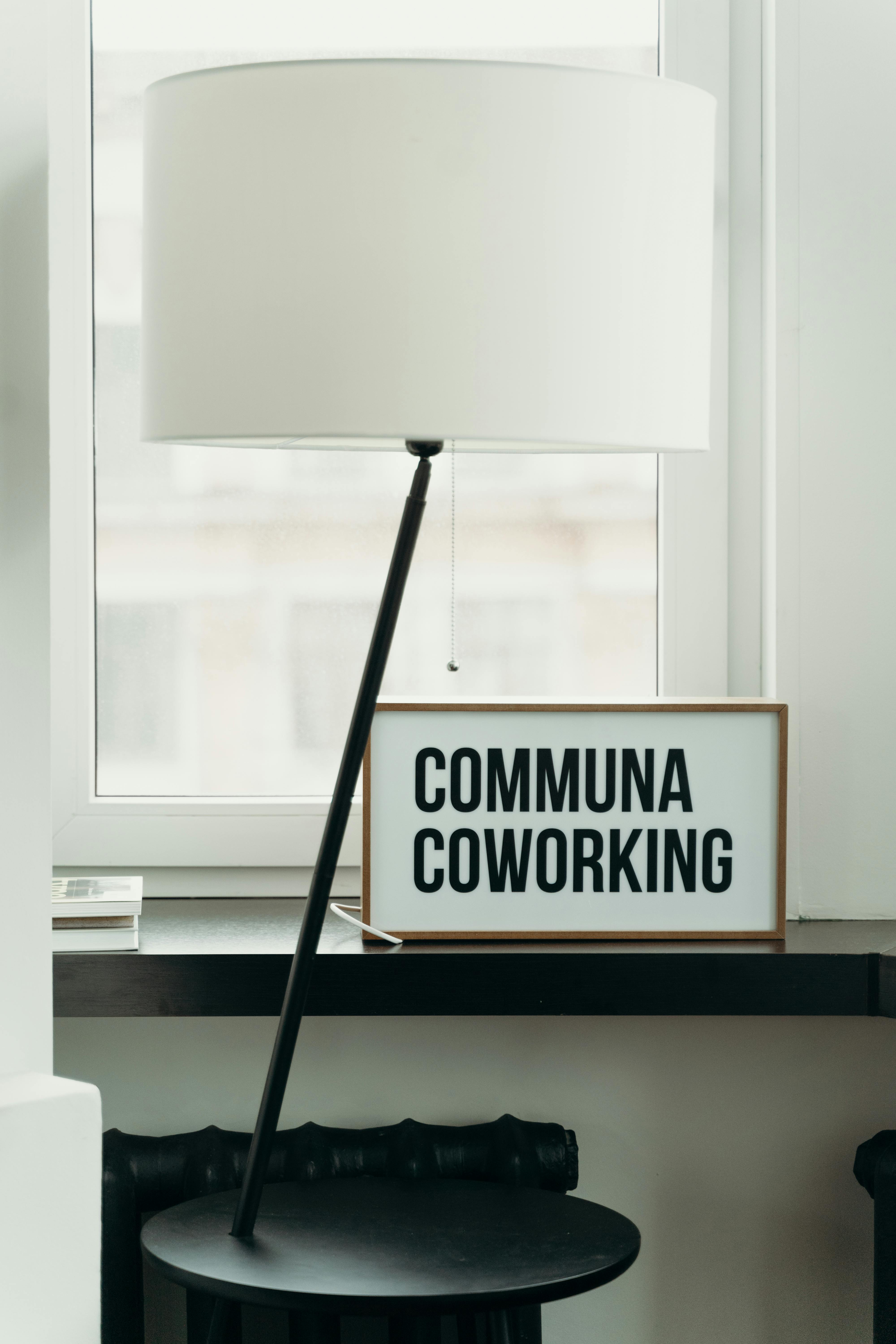 People working in a coworking space
