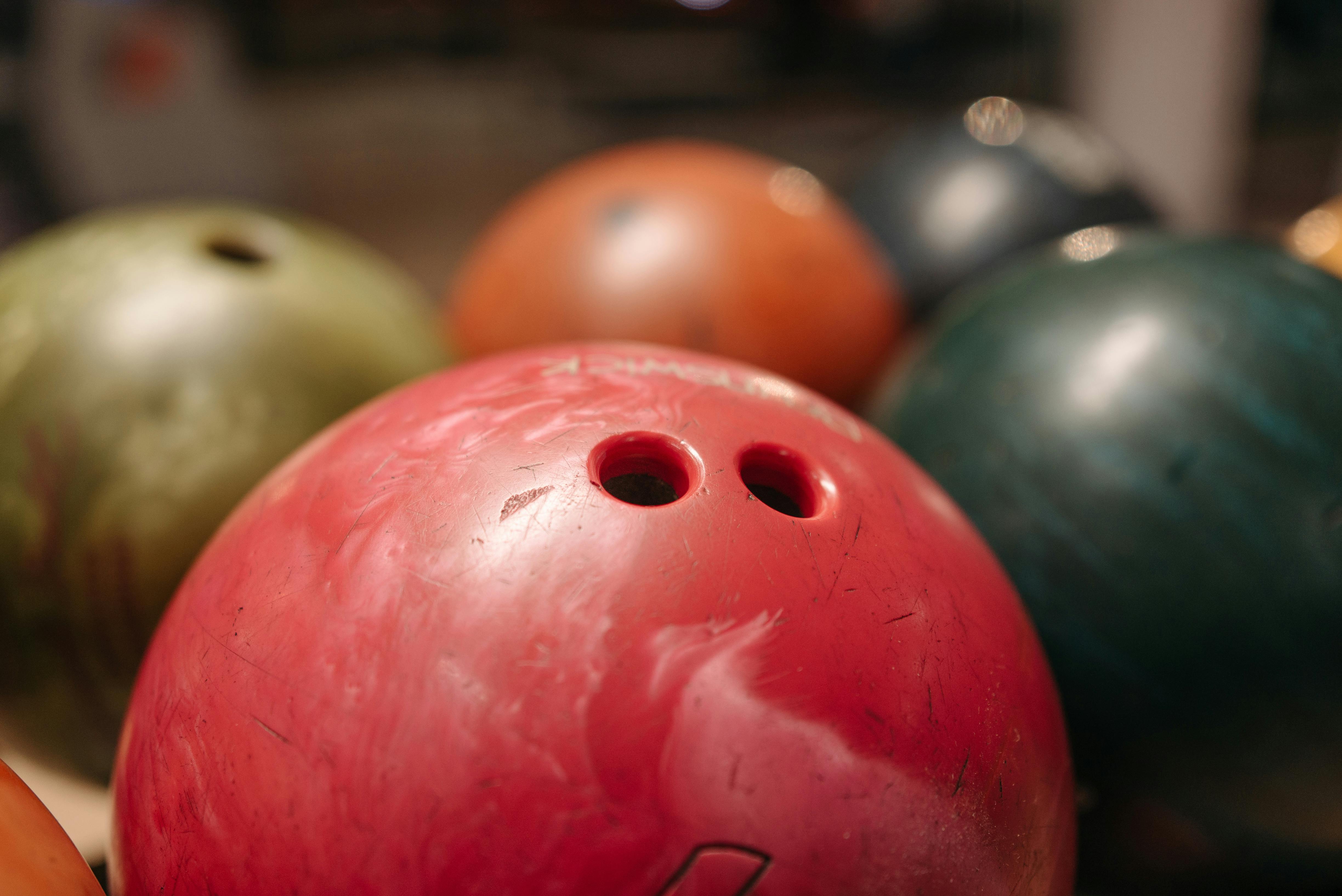 Holes in a Bowling Ball · Free Stock Photo