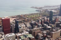 Aerial View of City Buildings
