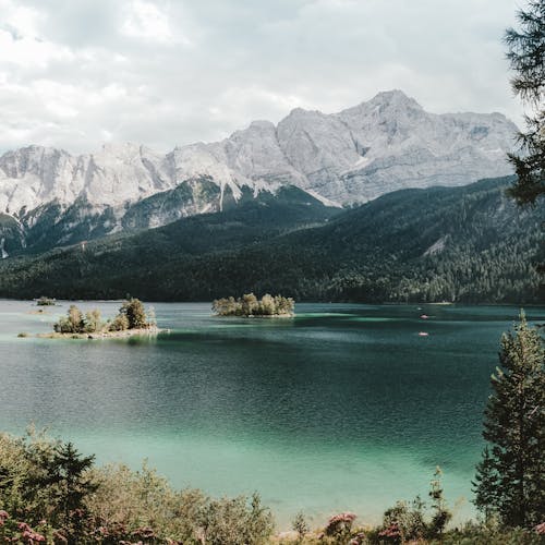 คลังภาพถ่ายฟรี ของ eibsee, zugspitze, กลางแจ้ง