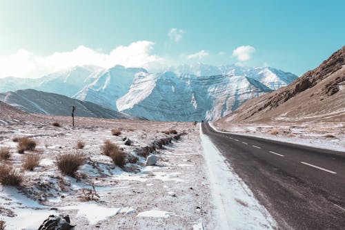 boş, dağ, karayolu içeren Ücretsiz stok fotoğraf