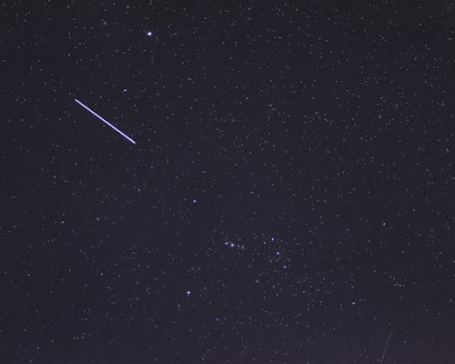 A Shooting Star in the Sky