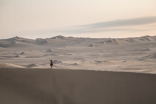Foto stok gratis bukit pasir, di luar rumah, gurun pasir