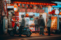 Free stock photo of adult, asian people, bike