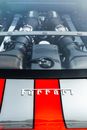 Black and Red Car Engine