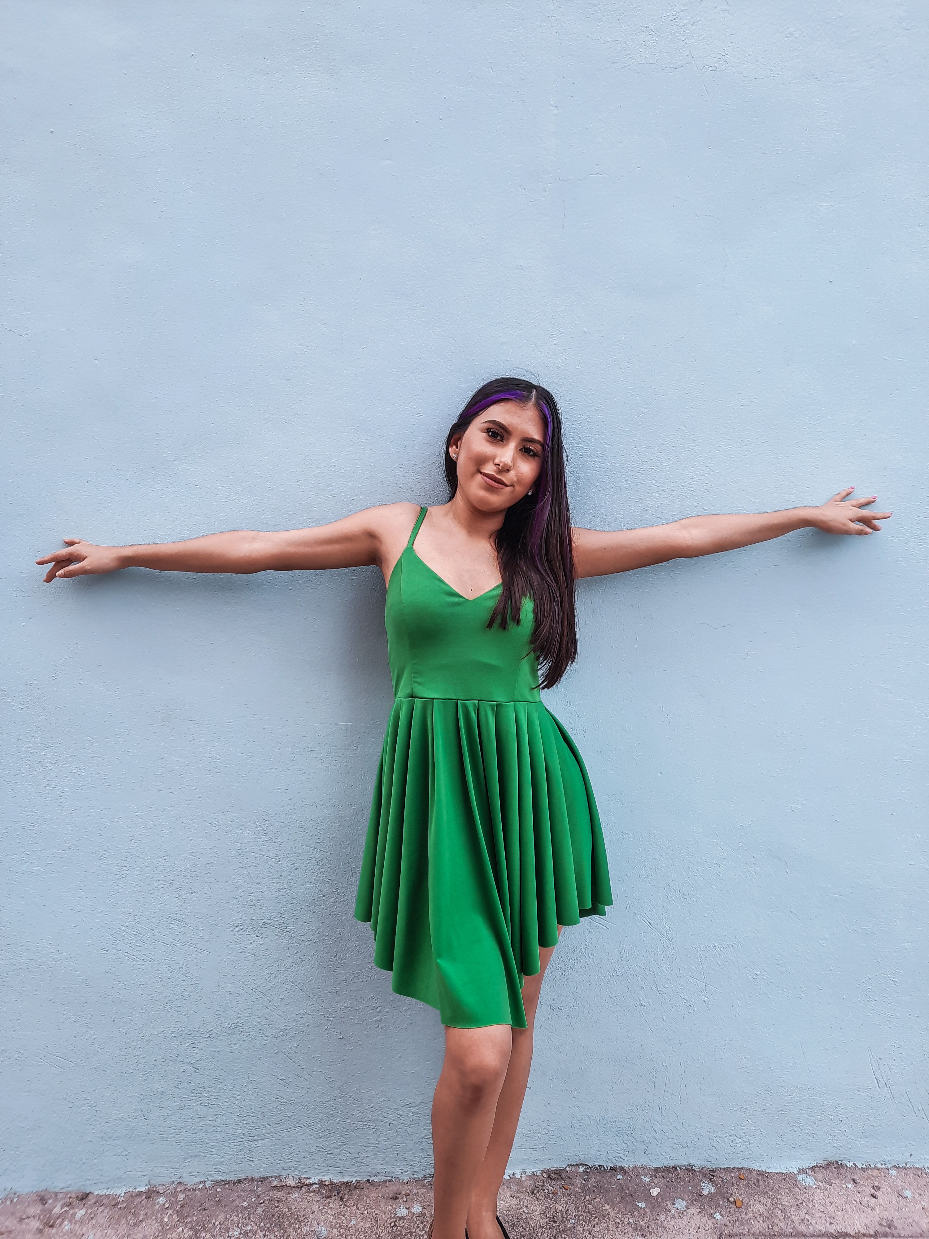 A Woman in Green Dress · Free Stock Photo