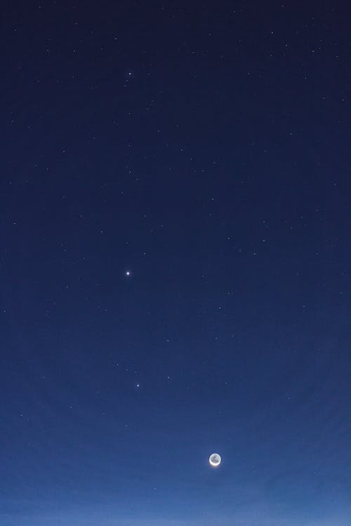 Free stock photo of astronomy, conjunction, constellation Stock Photo