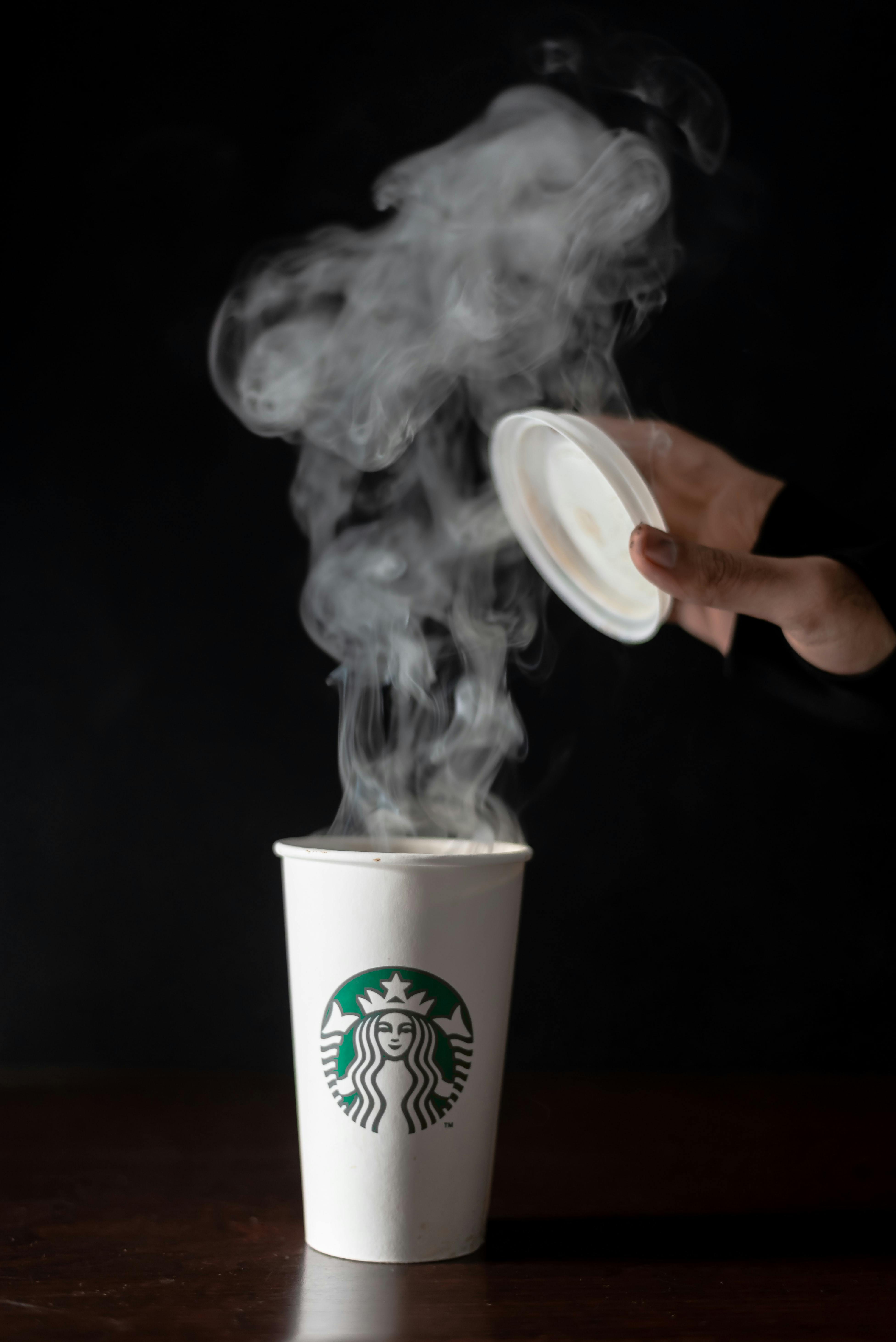 Starbucks Coffee Cup Of Coffee Sticker - Starbucks Coffee Cup Of Coffee  White Cup - Discover & Share GIFs