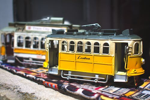 Free stock photo of train set
