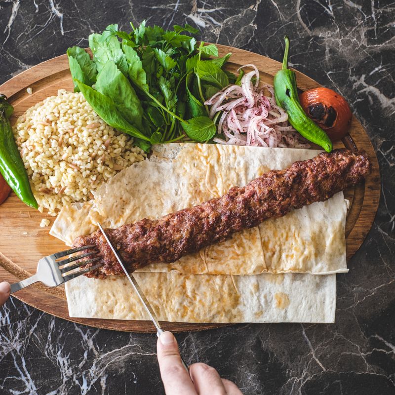 Charred Radicchio and Crispy Walnut Bulgur Wheat