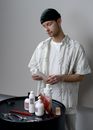 Free stock photo of barber, barbershop, bottles