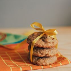 Stack of oat cookies — photo by Leandro Verolli on Pexels