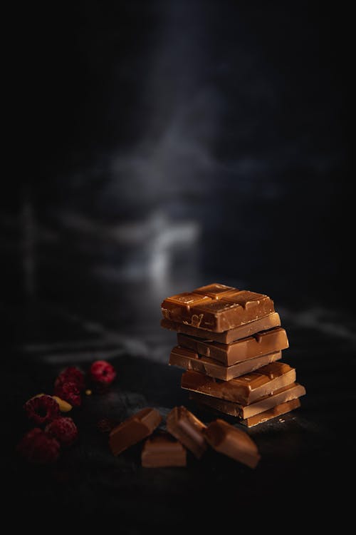 お菓子, セレクティブフォーカス, チョコレートバーの無料の写真素材