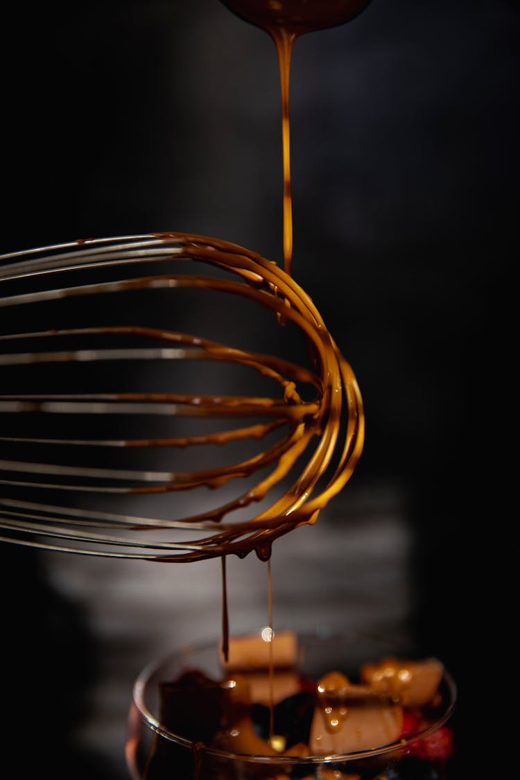 Whisk In Melted Chocolate