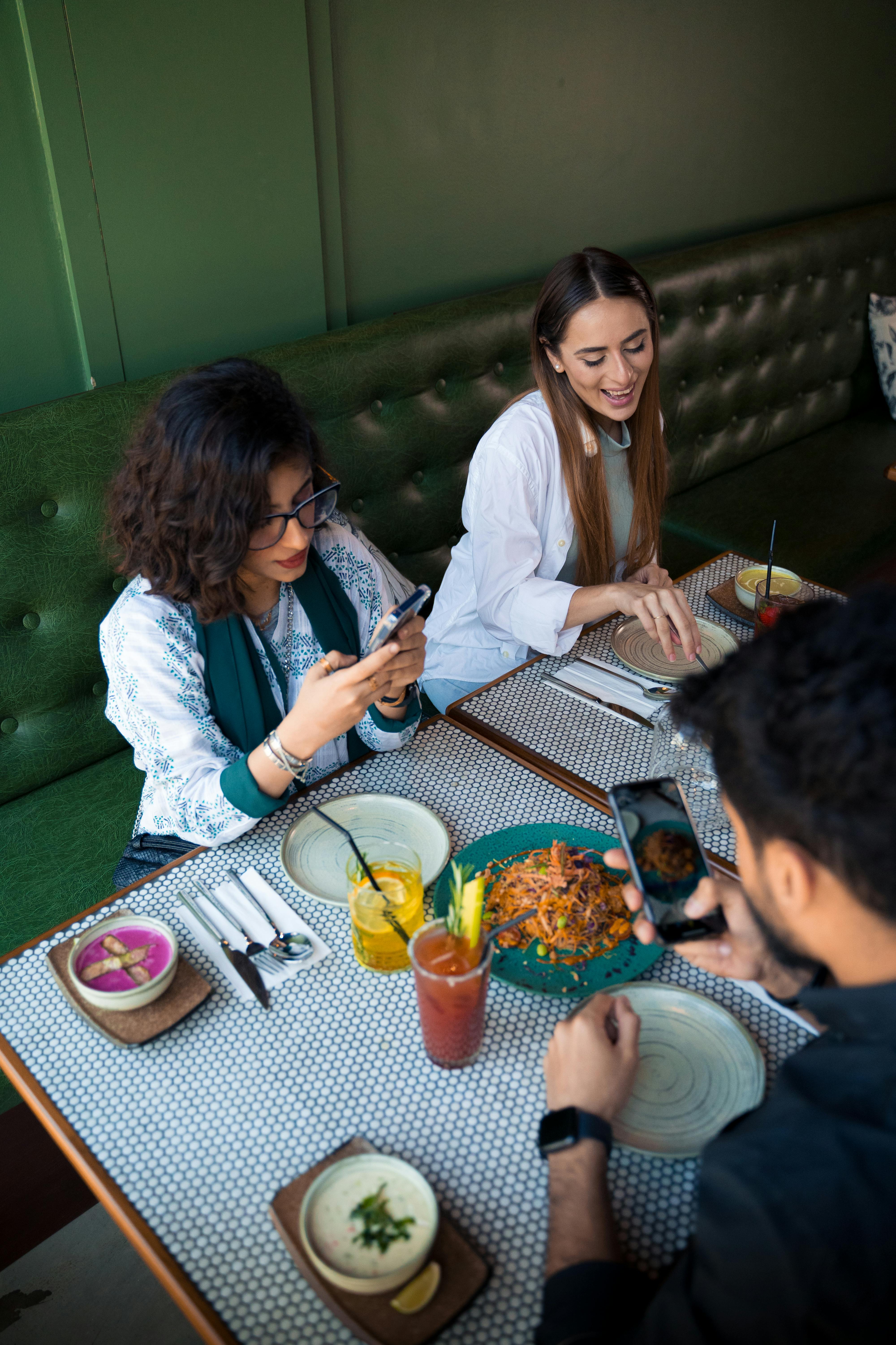 people sitting at the table